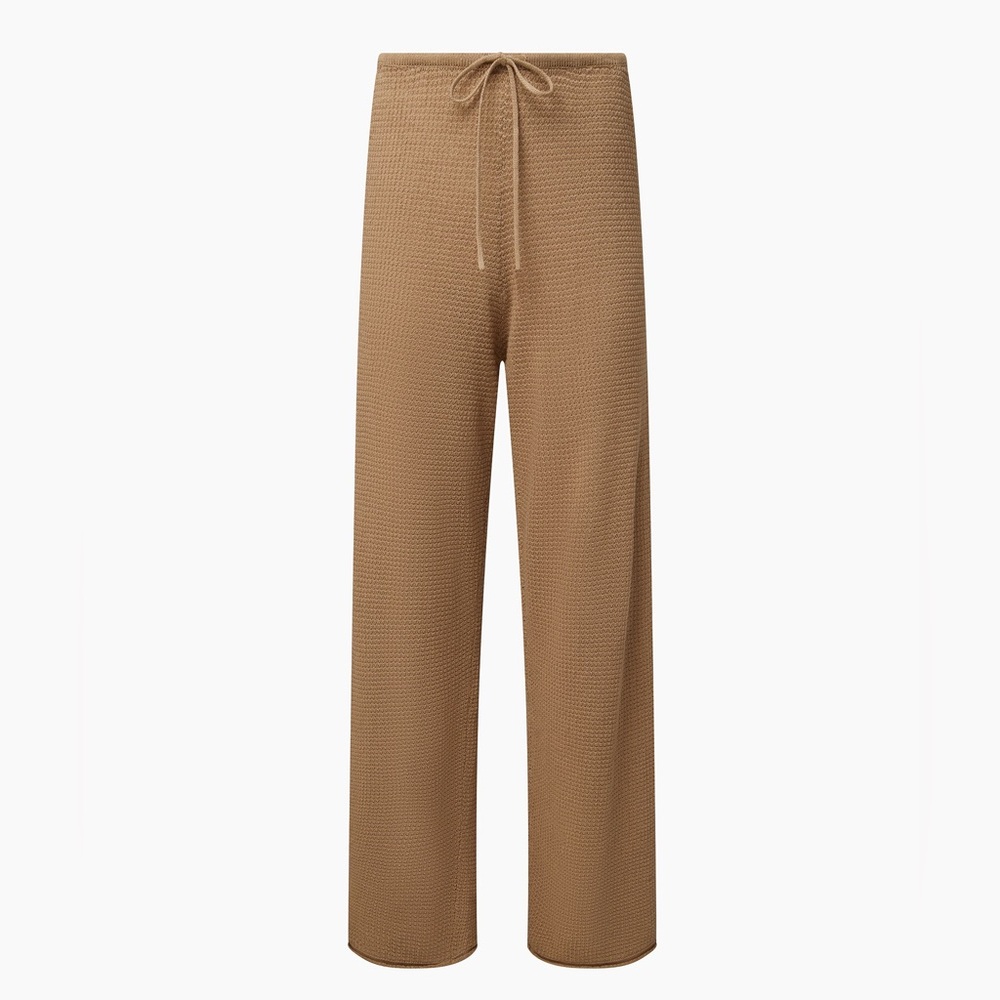 Onia Linen Knit Drawstring Pant